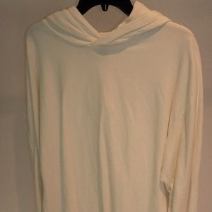Hoodie: All saints - white- size small